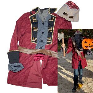 Headless Horseman Costume BOYS Size Small (4-6) Halloween Sleepy Hollow